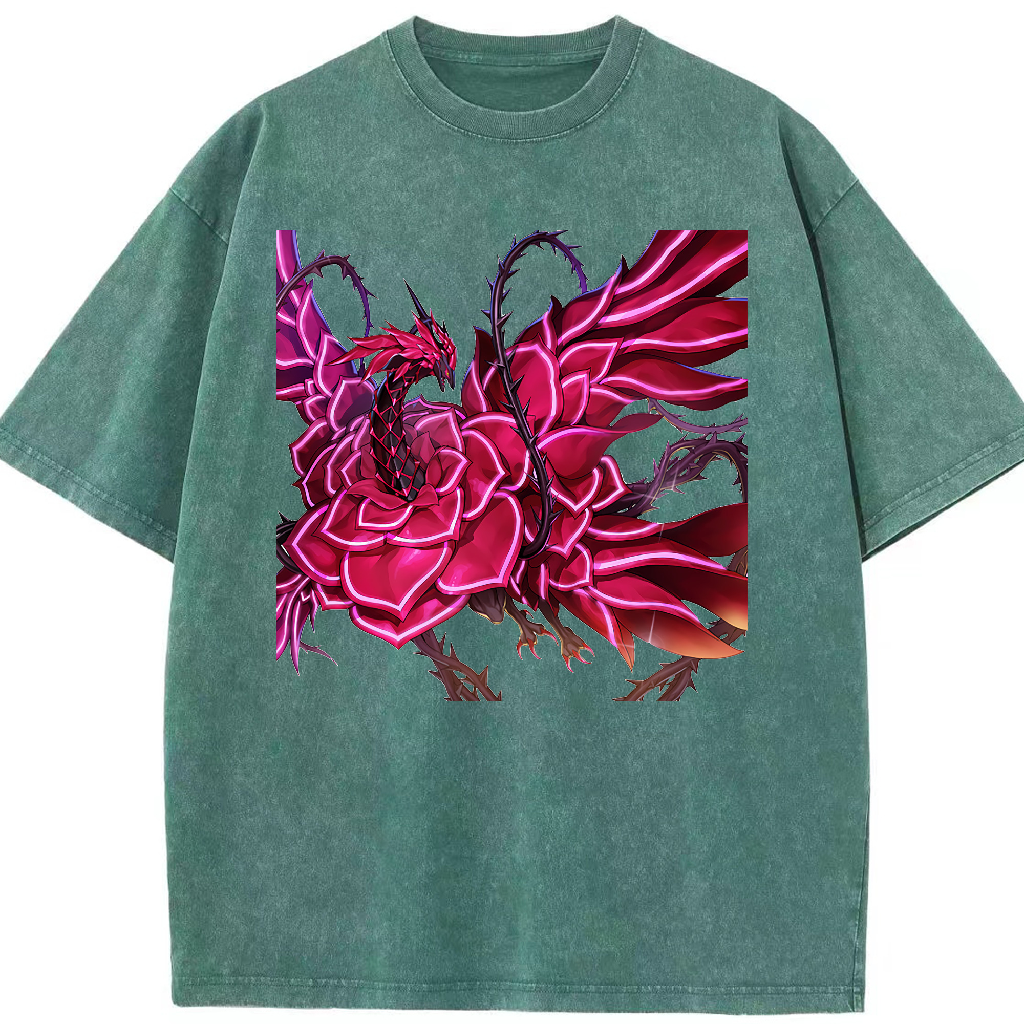 （画像用） 遊☆戯☆王 Yu-Gi-Oh! 綿100% ヴィンテージ風 半袖Tシャツ（フロントプリント）
